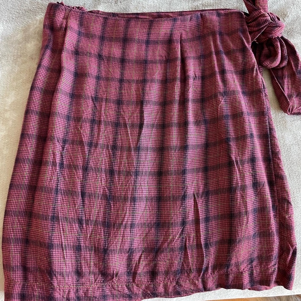Plaid Skirt
